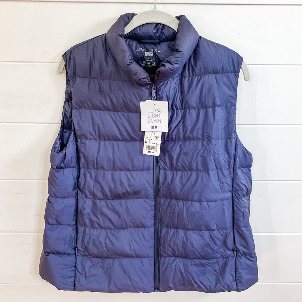 UNIQLO ULTRA LIGHT DOWN WOMENS VEST-NWT